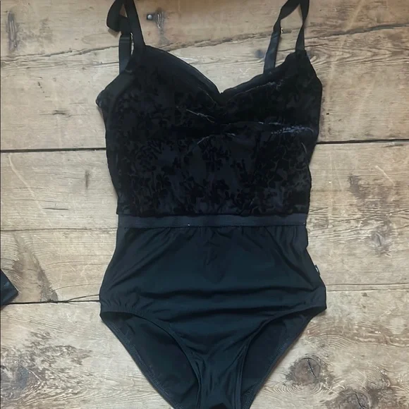 Bodile Black Ophelia S/M Leotard - Picture 2 of 6